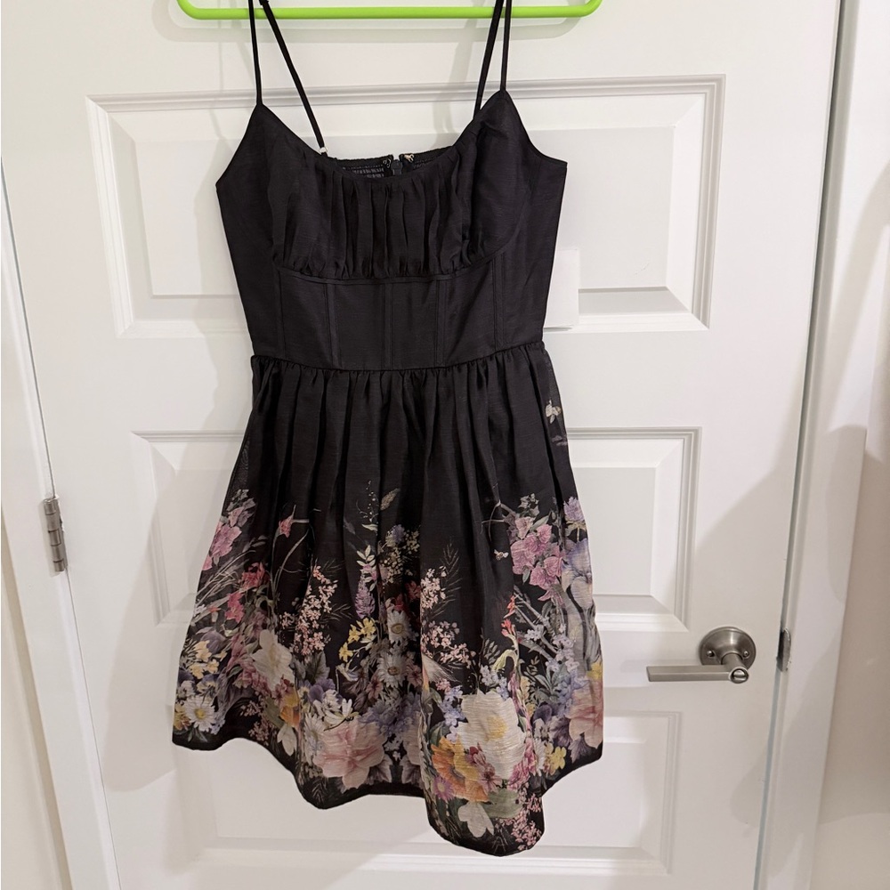 Zimmermann Natura ruched mini dress